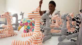 Kafunta River Lodge: Handwerk