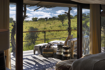 Legendary Mwiba Lodge: Privates Deck