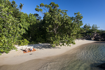 Masoala Forest Lodge: Am Strand