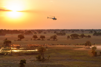 Moanachira Flood Plains: Hubschrauber-Rundflug