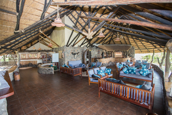 Mvuu Lodge: Lounge
