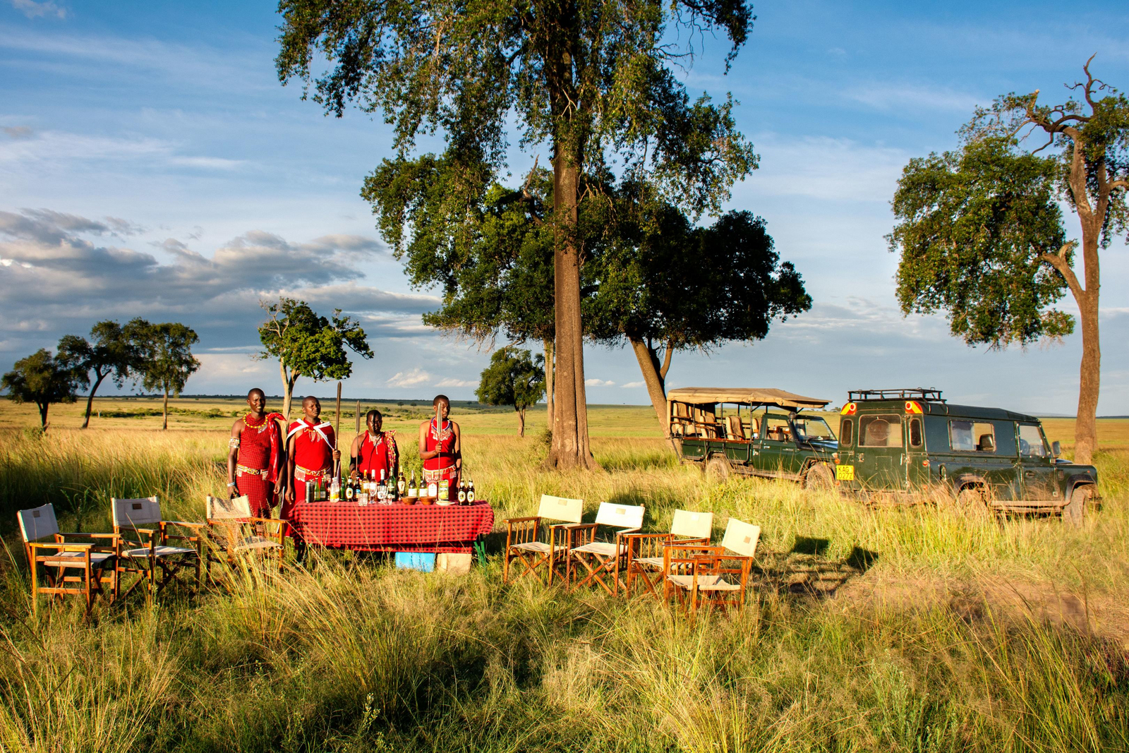 Sentinel Mara Camp Sentinel Mara Camp: Sundowner im Freien
