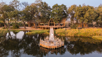 Sitatunga Private Island Camp: Überblick Camp