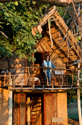 Track and Trail River Camp Track and Trail River Camp: Balkon