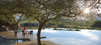 Four Seasons Safari Lodge: Private Dinner am Pool