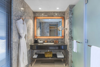 Gran Melia Arusha: Deluxe Room Badezimmer