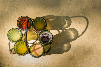 Kanha Jungle Lodge: Salzige Fruchtgetränke