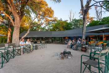 Machaba Camp: Lagerfeuer