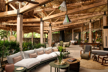 Saseka Tented Camp: Eingang