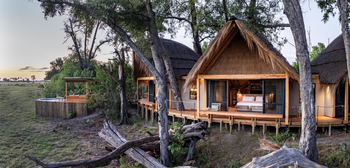 Tawana Camp: Geöffnete Gästesuite