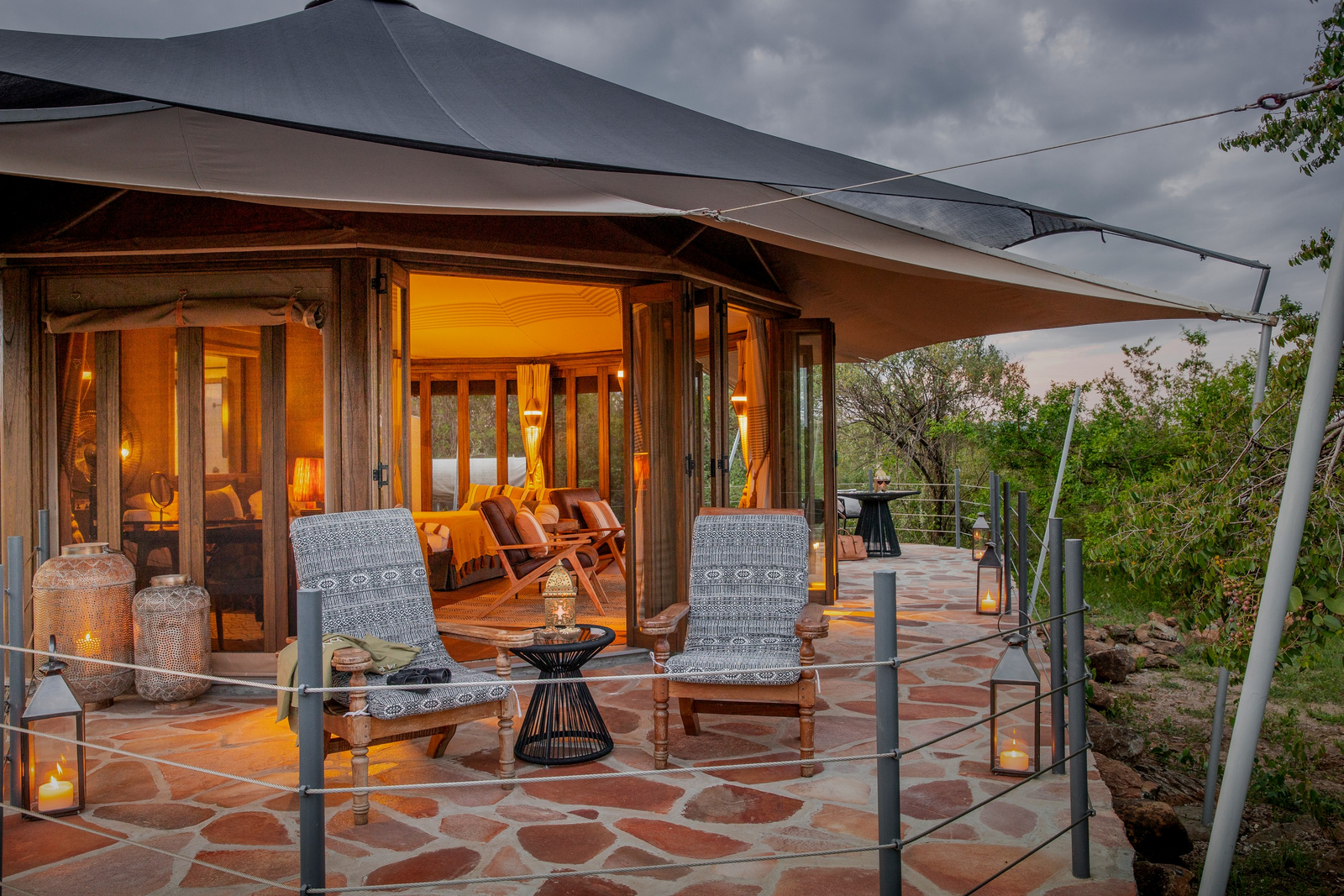 Hemingways Ol Seki Mara Hemingways Ol Seki Mara: Terrasse