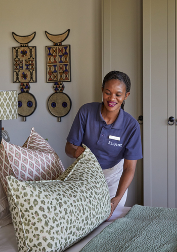 Kwandwe Melton Manor: Zimmerservice