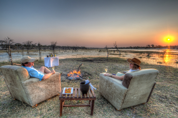 Leroo La Tau Lodge: Sundowners