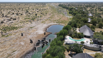 Moela Safari Lodge Moela Safari Lodge: Luftbild