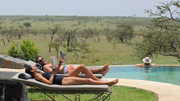 Naboisho Camp: Liegestühle