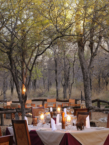 Onguma Forest Camp: Zentralbereich