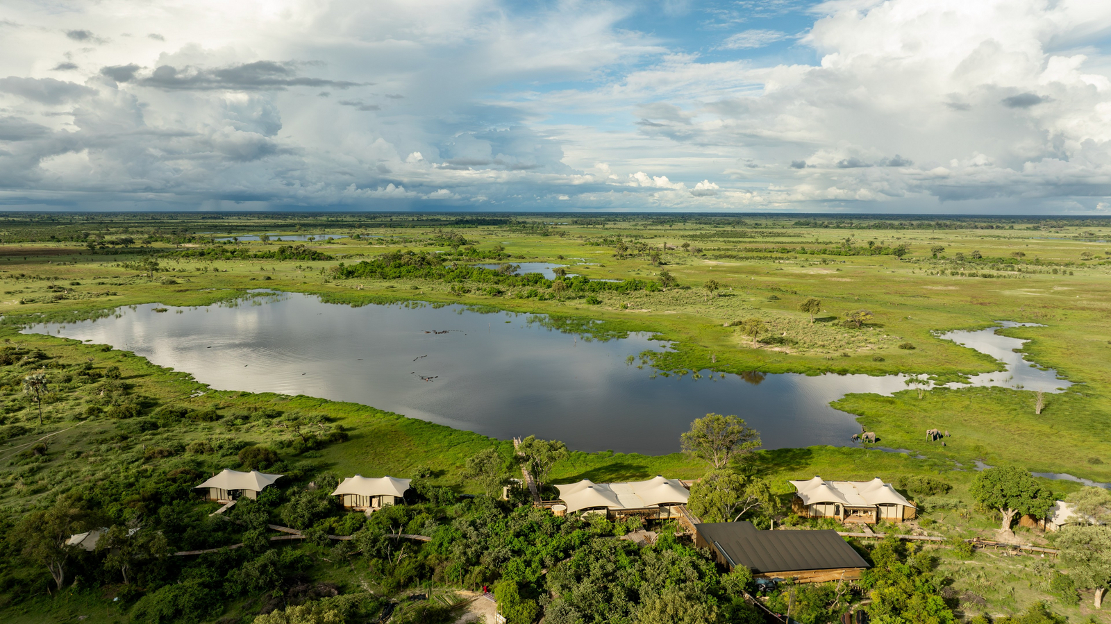 Daunara Safari Camp Daunara Safari Camp: Luftbild