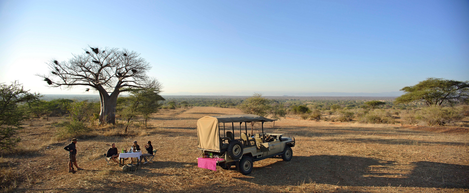 Kichaka Zumbua Camp Kichaka Zumbua Camp: Mittagessen im Busch