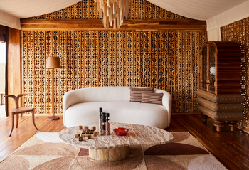 Laba Grumeti Art Lodge: Private Lounge