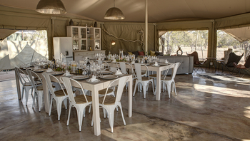 Malansrus Tented Camp Malansrus Tented Camp: Speiseraum