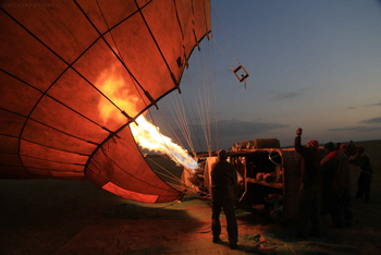 Richard's River Camp: Balloon Safari