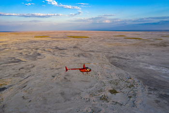 Salt Pans Sleep-out: Helicopter Experience
