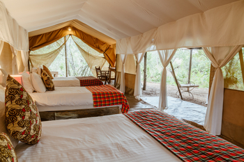 Speke's Camp: Family Tent