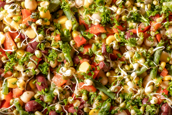 Elewana Tortilis Camp: Frischer Salat