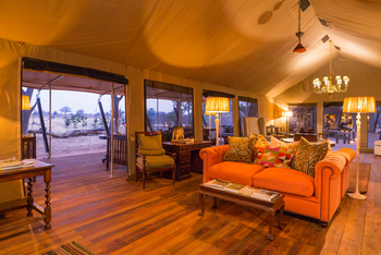 Verney's Camp: Hauptzelt