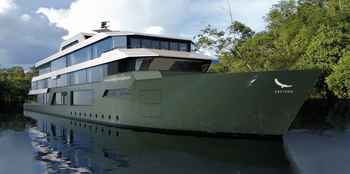 andBeyond Amazon Explorer: Luxus-Flussschiff im tropischen Regenwald