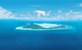 Astove Coral House: Luftbild