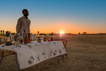 Camp Khwai: Sundownerbar