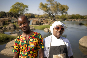 KaingU Safari Lodge: Benson und Lizzy