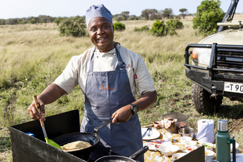 Olakira Migration Camp: Küche