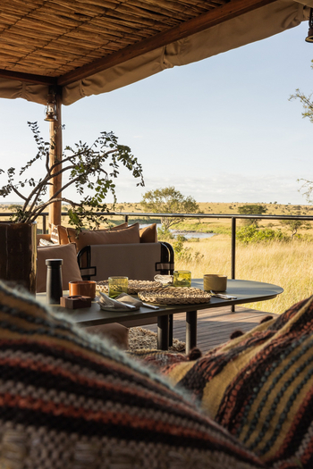 Singita Mara River Tented Camp: Frühstück