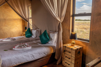 The Dune Camp: Einzelbetten