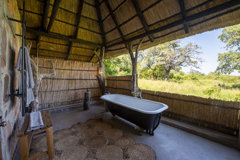 Bumbusi Wilderness Camp: Badewanne