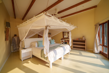 Pumulani Lodge: Doppelbett