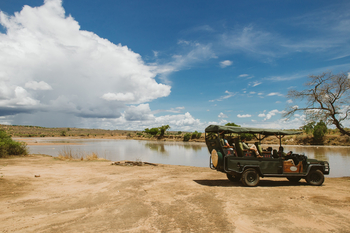 Ruaha River Lodge: Safari