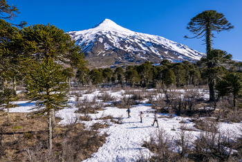 andBeyond Vira Vira Lodge: Schneeschuhwanderung