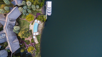 David Livingstone Safari Lodge: Luftbild