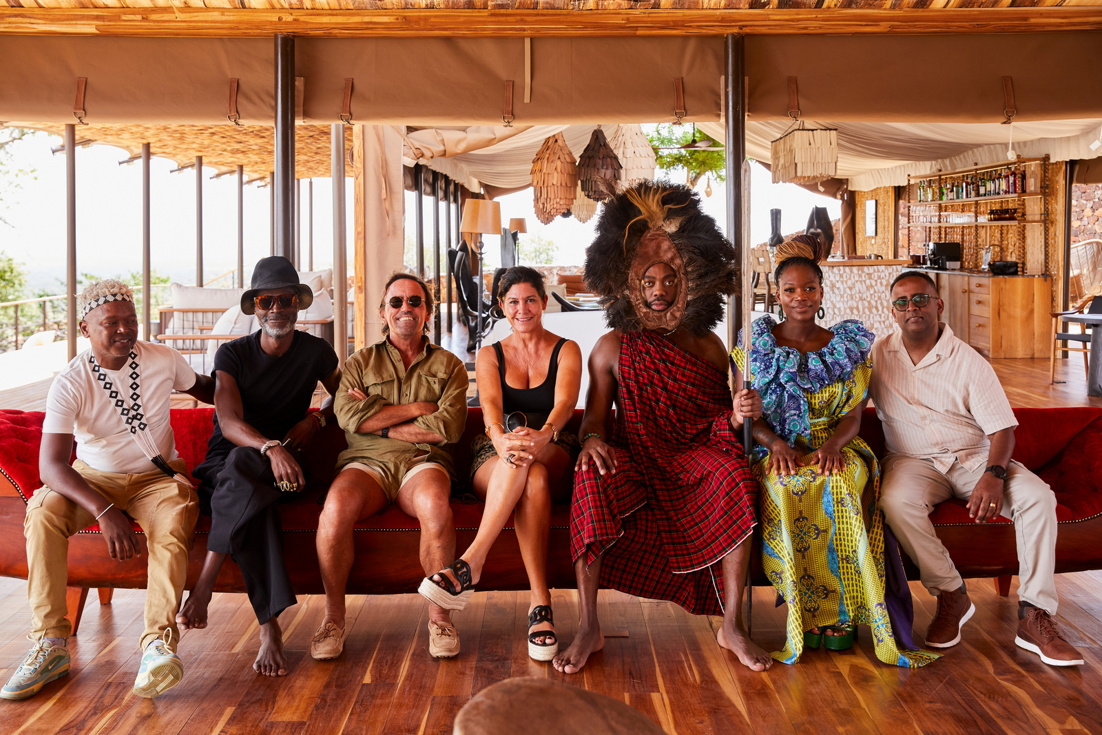 Laba Grumeti Art Lodge Laba Grumeti Art Lodge: K+nstler und Besitzer