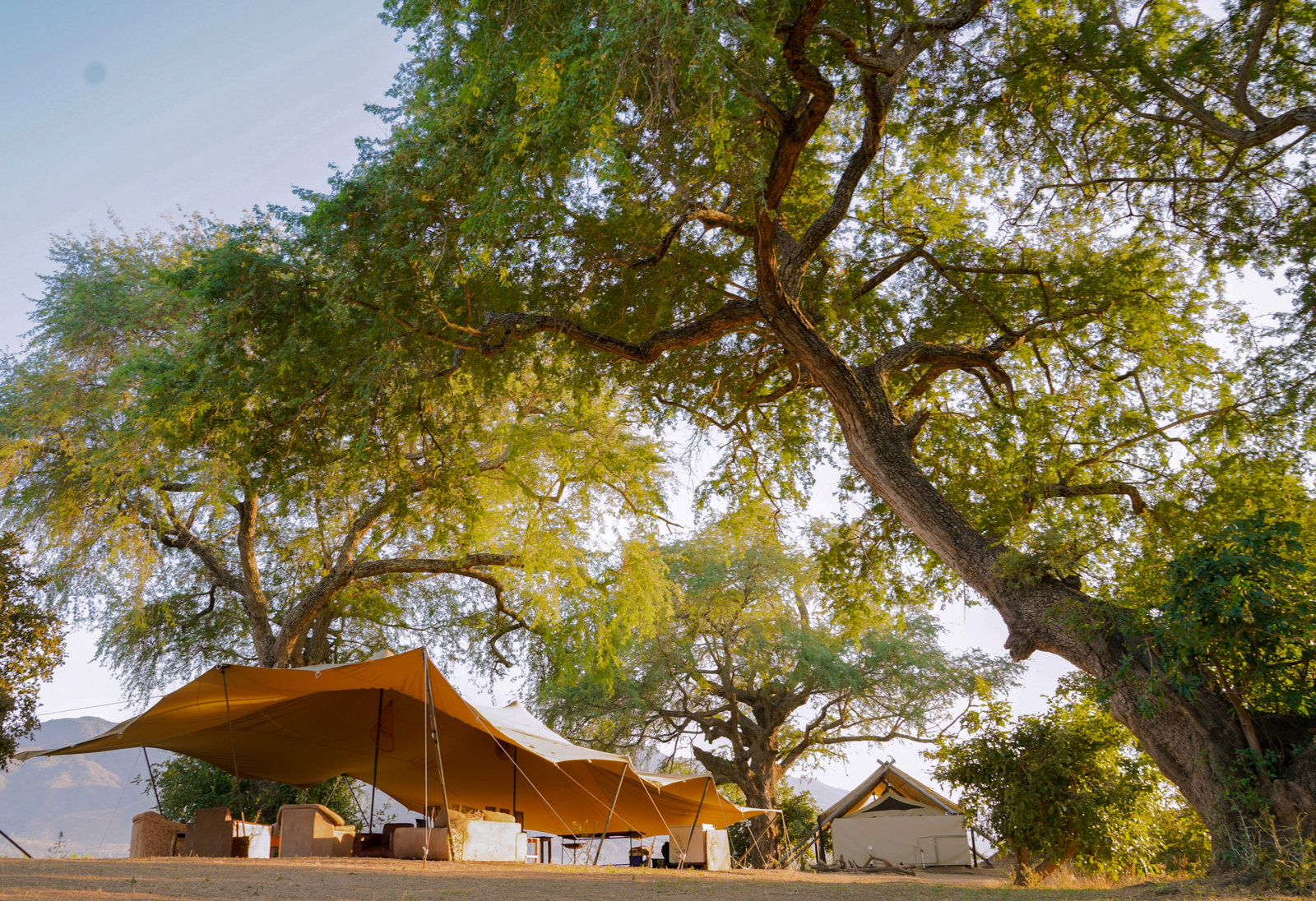 Little Vundu Camp Little Vundu Camp: Stretch-Canvas-Zelt