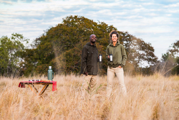 Mukambi Fig Tree Bush Camp: Trinkpause