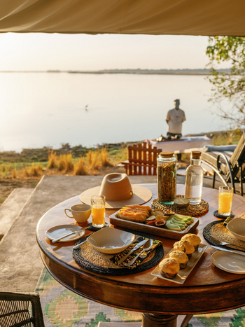 Time + Tide Chongwe Suites: Cassia - Frühstück