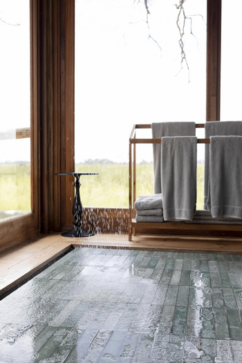 Vumbura Plains Camp: Dusche