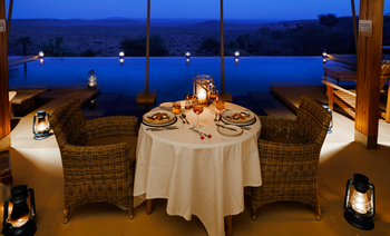 Elewana Lodo Springs: Candle Light Dinner für zwei