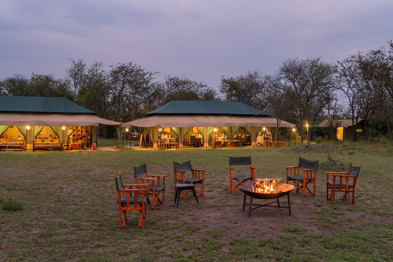 Nasikia Mobile Migration Camp Nasikia Mobile Migration Camp: Hauptzelte