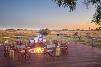 Rra Dinare Camp: Lagerfeuer