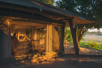 Tena Tena Camp Tena Tena Camp: Gästezelt - Abendsonne